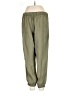 Dex Solid Green Casual Pants Size S - photo 2