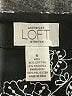 Ann Taylor LOFT Paisley Black Casual Skirt Size 6 - photo 3