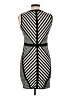 Dex Stripes Black Casual Dress Size L - photo 2