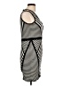 Dex Stripes Black Casual Dress Size L - photo 4