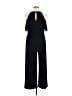 R&M Richards Solid Black Jumpsuit Size 14 - photo 2