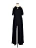 R&M Richards Solid Black Jumpsuit Size 14 - photo 1