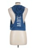 Shein Blue Sleeveless T-Shirt Size L - photo 2
