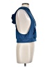 Shein Blue Sleeveless T-Shirt Size L - photo 4