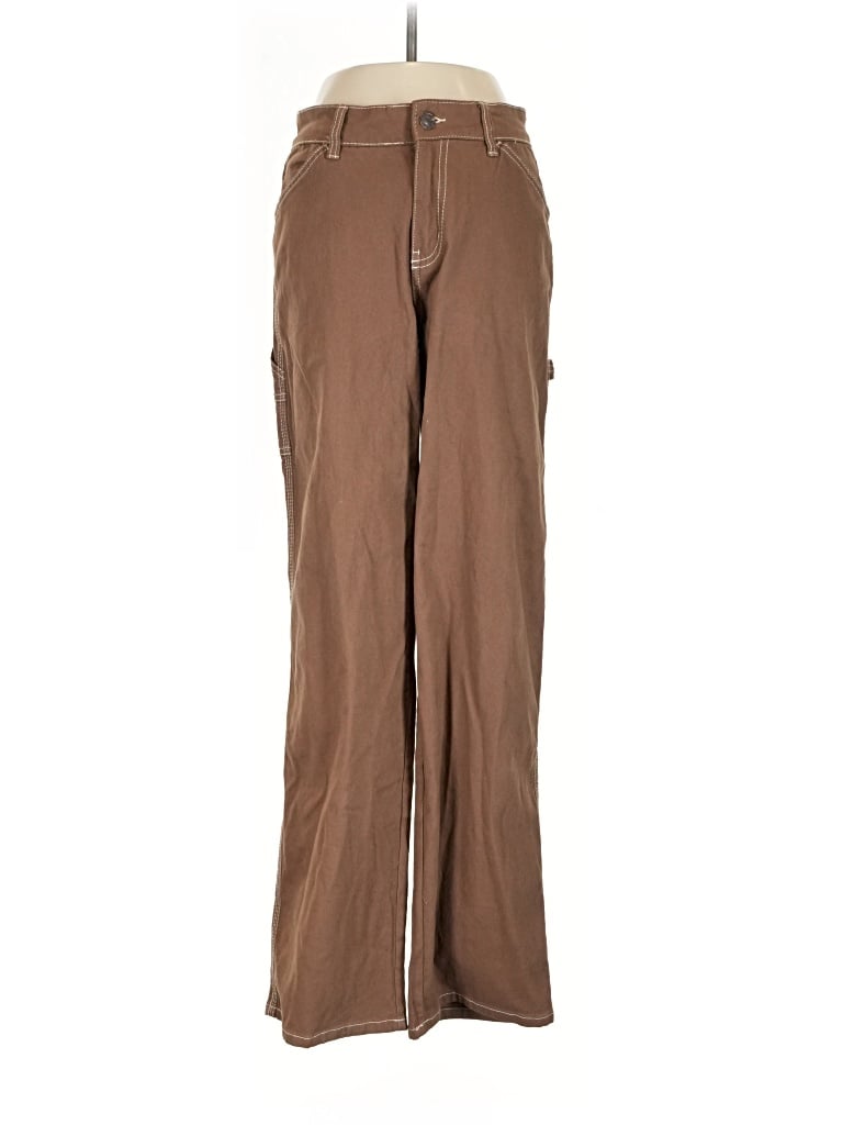 Pre-owned Ymi Cargo Pants In Brown