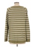 Pink Clover Stripes Green Pullover Sweater Size L - photo 2