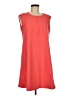 DKNY Solid Red Casual Dress Size 8 - photo 1