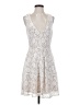 BCBGMAXAZRIA Ivory Cocktail Dress Size S - photo 1