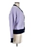 On 34th 100% Polyester Purple Cardigan Size M - photo 4