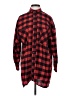 Hyfve Plaid Red Long Sleeve Blouse Size S - photo 1