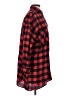 Hyfve Plaid Red Long Sleeve Blouse Size S - photo 4
