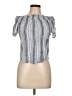 Socialite 100% Rayon Blue Short Sleeve Top Size L - photo 1