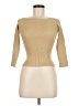 It's Our Time Tan 3/4 Sleeve Top Size M - photo 1