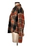 Mystree Plaid Brown Long Sleeve Blouse Size M - photo 5