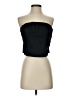 Ann Taylor LOFT 100% Polyester Black Sleeveless Blouse Size 0 - photo 1