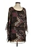 New Directions 100% Polyester Paisley Brown Casual Dress Size S - photo 1