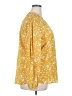 Dokotoo 100% Polyester Yellow Long Sleeve Blouse Size 2X - photo 4