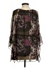 New Directions 100% Polyester Paisley Brown Casual Dress Size S - photo 2