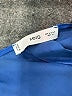 MNG Blue Long Sleeve Blouse Size 6 - photo 7