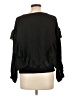 Gianni Bini 100% Polyester Black Long Sleeve Blouse Size L - photo 2