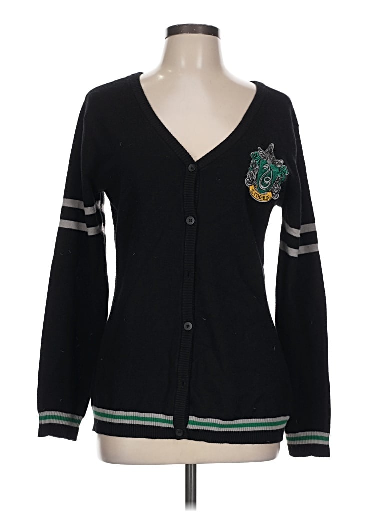 Pre-owned Harry Potter Cardigan Sweater In Black