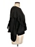Gianni Bini 100% Polyester Black Long Sleeve Blouse Size L - photo 4