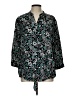 Talbots Outlet Paisley Teal 3/4 Sleeve Blouse Size L - photo 1