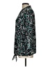Talbots Outlet Paisley Teal 3/4 Sleeve Blouse Size L - photo 5