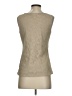 Dana Buchman 100% Nylon Tan Sleeveless Blouse Size S - photo 2