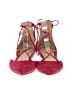 J.Crew 100% Leather Red Pink Flats Size 7 1/2 - photo 2
