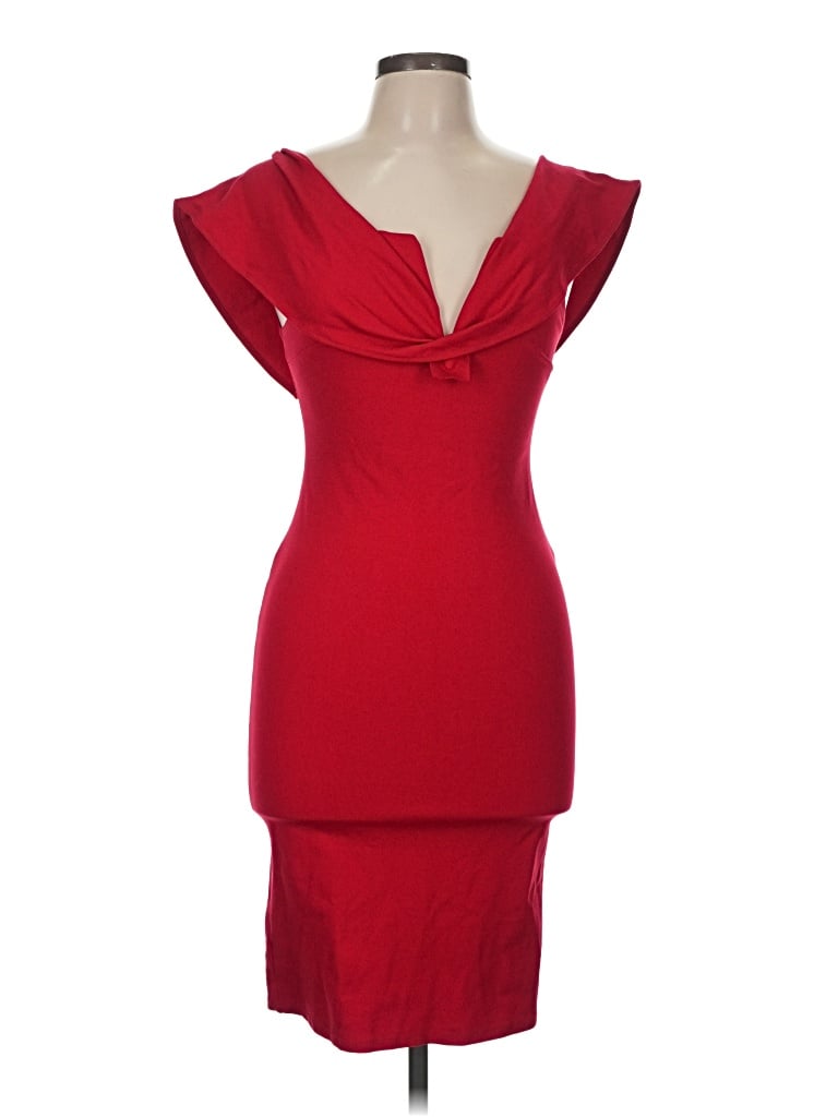 Fashion Nova Cocktail Dress In Red