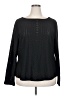 Shein Curve Black Long Sleeve Blouse Size 20 Plus (4) - photo 1