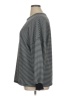 Unbranded 100% Polyester Stripes Gray Black Pullover Sweater Size XL - photo 5