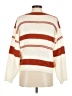 Shein 100% Acrylic Stripes Ivory Pullover Sweater Size 6 - photo 2