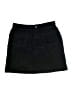 Athleta Solid Black Denim Skirt Size 10 - photo 1