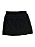 Athleta Solid Black Denim Skirt Size 10 - photo 2