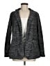 Simply Vera Vera Wang 100% Polyester Gray Black Blazer Size M - photo 1