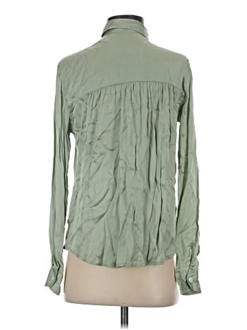 Assorted Brands Long Sleeve Silk Top (view 2)