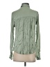 Assorted Brands 100% Silk Green Long Sleeve Silk Top Size S - photo 2