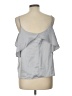 Lauren Conrad 100% Polyester Silver Sleeveless Blouse Size L - photo 2