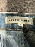 Almost Famous Blue Denim Shorts Size 7 - photo 3