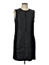 Worthington 100% Polyester Houndstooth Black Casual Dress Size 12 - photo 1