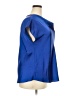 Unbranded Blue Short Sleeve Blouse Size 2X - photo 4