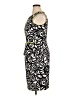 AGB Graphic Black Cocktail Dress Size 14 - photo 5