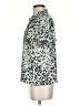 T Tahari 100% Polyester Animal Print Teal Short Sleeve Blouse Size S - photo 5