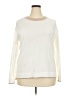 Lands' End 100% Cotton Ivory Pullover Sweater Size 18 - photo 1