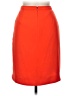 J.Crew 100% Polyester Solid Orange Formal Skirt Size 6 - photo 2