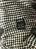 Shein 100% Polyester Houndstooth Gray Coat Size 6 - photo 6