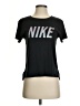Nike 100% Polyester Black Active T-Shirt Size S - photo 1