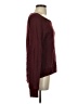 Pam & Gela Burgundy Pullover Sweater Size S - photo 4